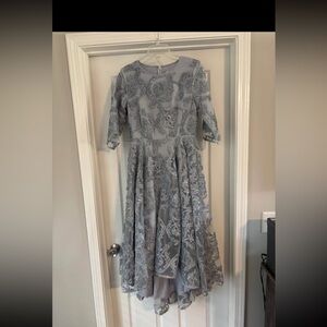 Dainty Jewells Elegant Gray Dress